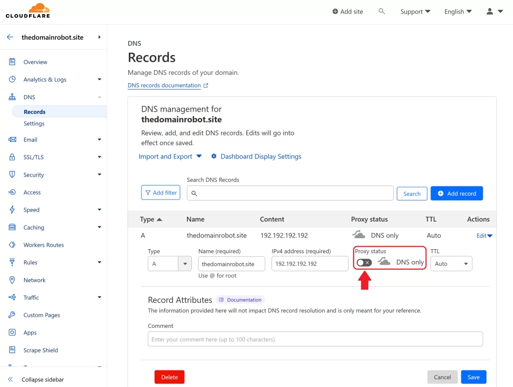 disable cloudflare proxy to fix image upload error in wordpress
