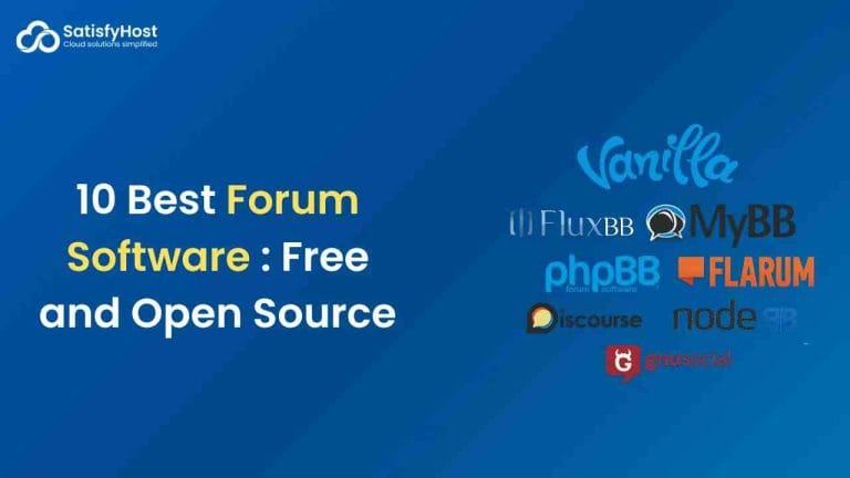 Best Forum Software Free Open Source