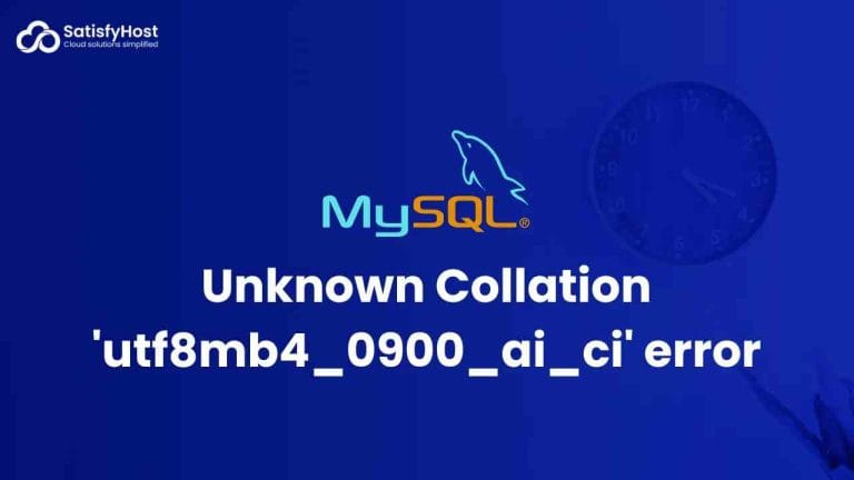 How to fix Unknown Collation error