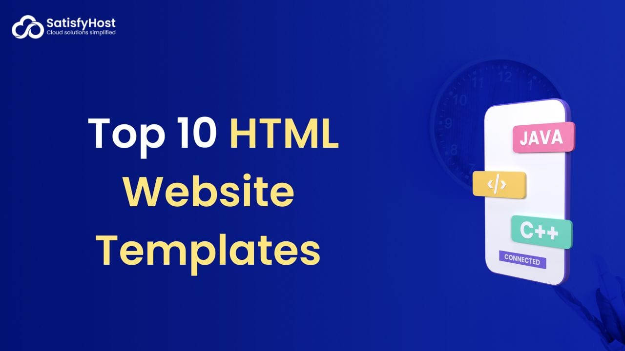 Free HTML Website Templates - Responsive & Downloadable