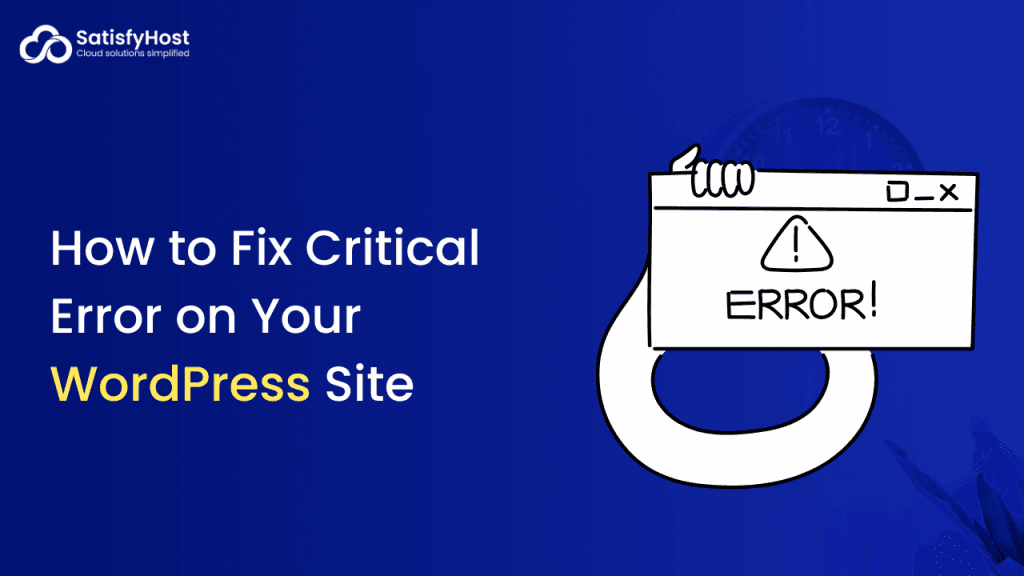 How to Fix There Has Been a Critical Error on This Website