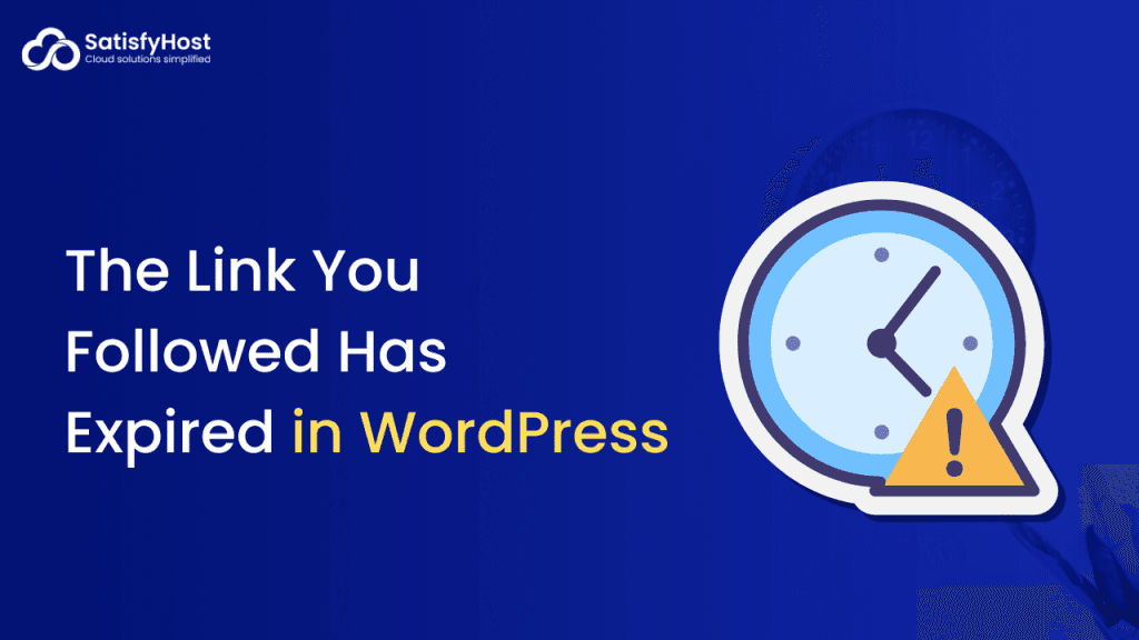 The Link You Followed Has Expired in WordPress