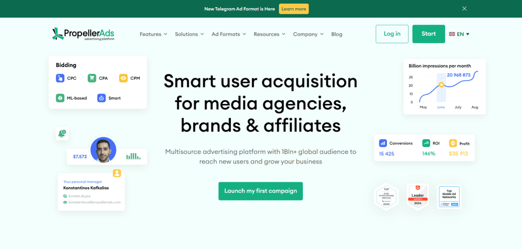 propeller-ads Highest Paying Ad Networks for Bloggers