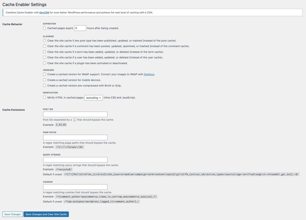 Cache Enabler Best Free Cache Plugin For WordPress