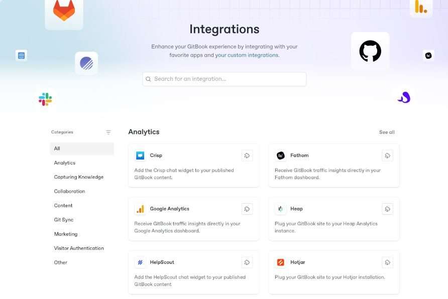 GitBook Software Documentation Tools Open Source