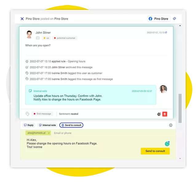 NapoleonCat Social Media Moderation Tools