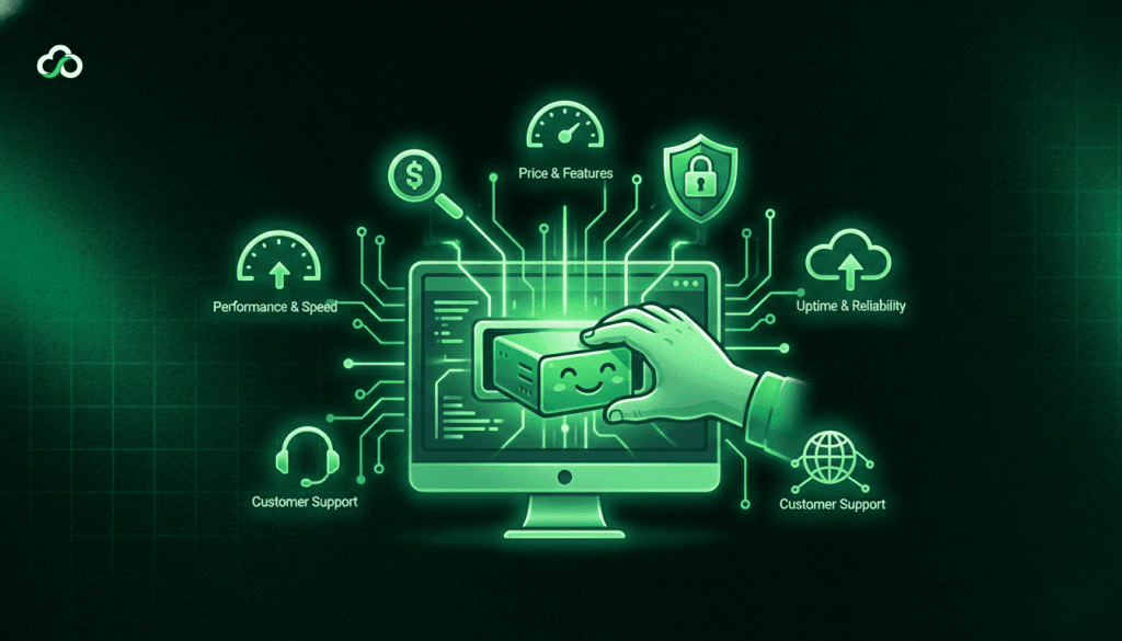 Choose best web hosting speed and uptime factors