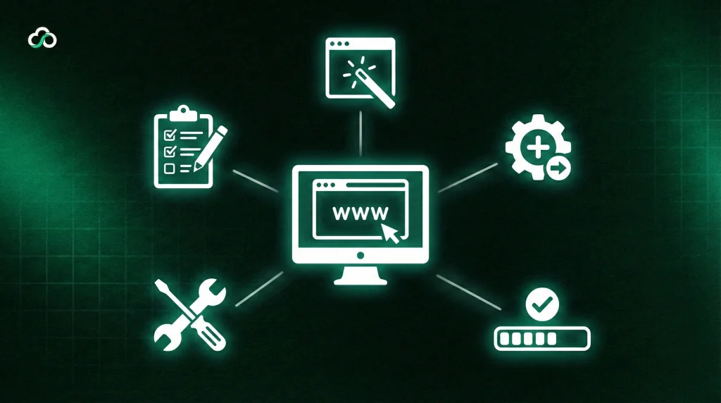 Simplified Website Setup and Management