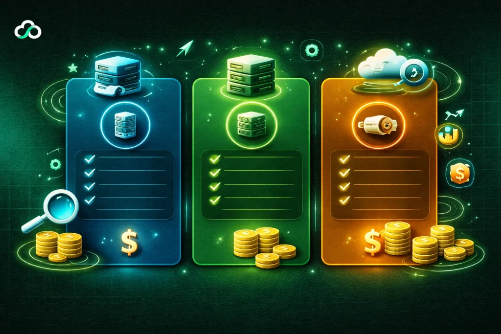 Web Hosting Cost Breakdown pricing comparison chart